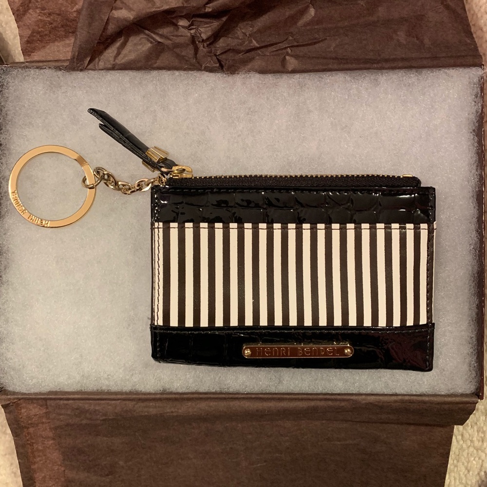 Henri Bendel cardholder with keychain
